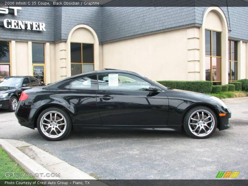 Black Obsidian / Graphite 2006 Infiniti G 35 Coupe