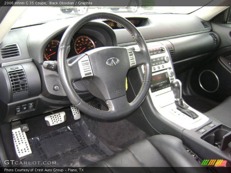 Black Obsidian / Graphite 2006 Infiniti G 35 Coupe