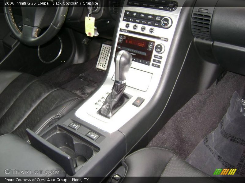 Black Obsidian / Graphite 2006 Infiniti G 35 Coupe