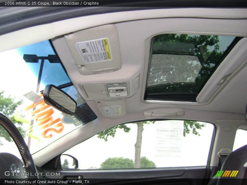 Black Obsidian / Graphite 2006 Infiniti G 35 Coupe