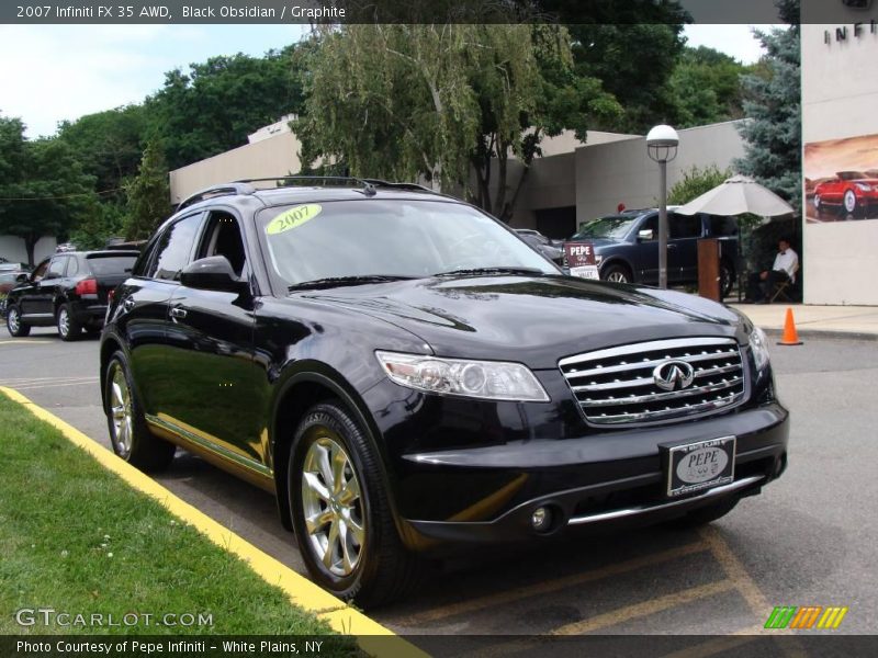 Black Obsidian / Graphite 2007 Infiniti FX 35 AWD