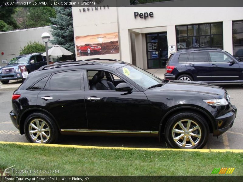 Black Obsidian / Graphite 2007 Infiniti FX 35 AWD