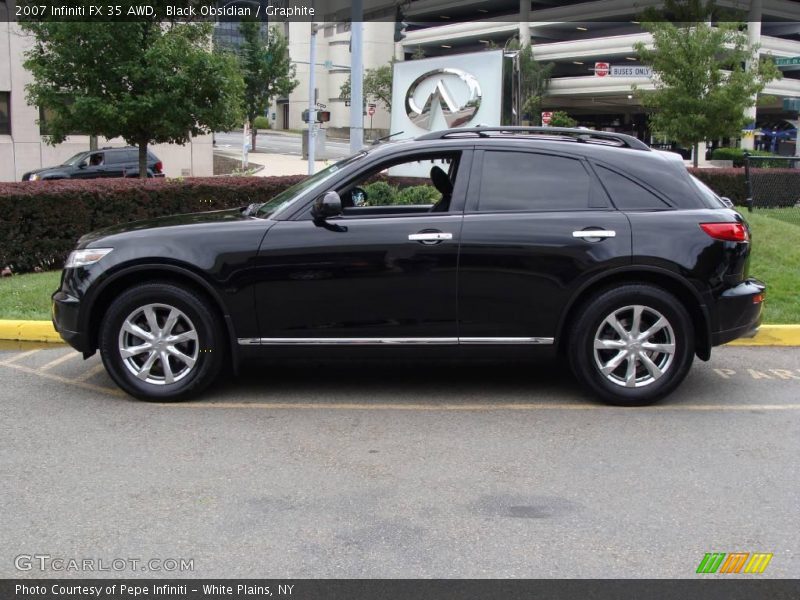 Black Obsidian / Graphite 2007 Infiniti FX 35 AWD