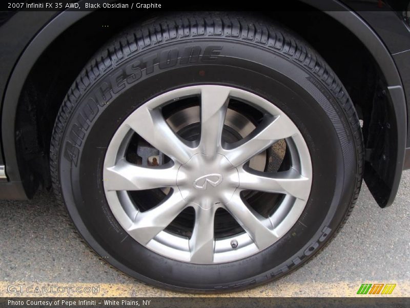 Black Obsidian / Graphite 2007 Infiniti FX 35 AWD