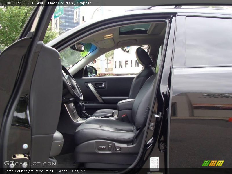 Black Obsidian / Graphite 2007 Infiniti FX 35 AWD