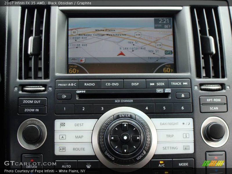 Black Obsidian / Graphite 2007 Infiniti FX 35 AWD