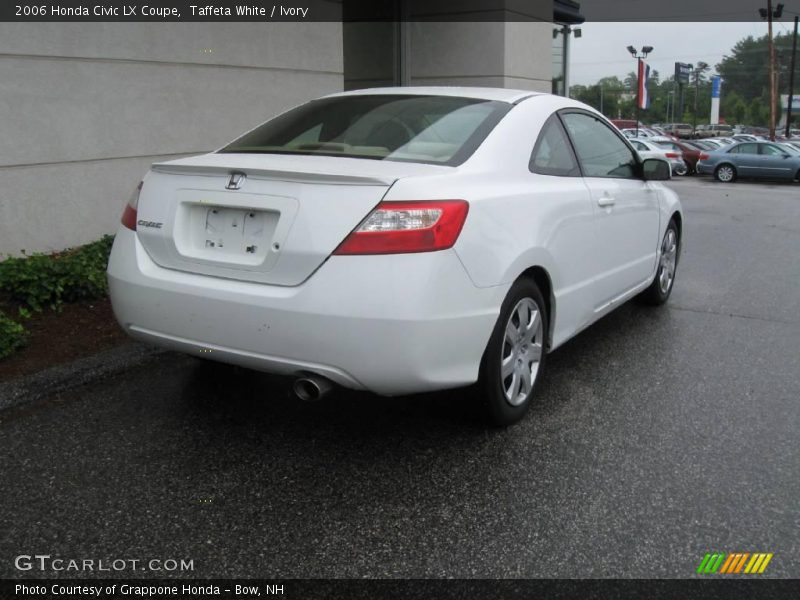 Taffeta White / Ivory 2006 Honda Civic LX Coupe