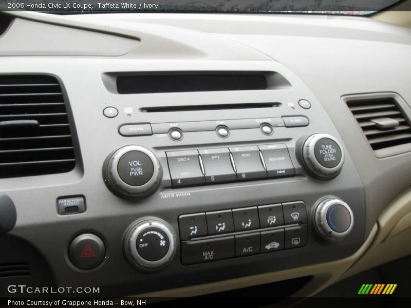 Taffeta White / Ivory 2006 Honda Civic LX Coupe