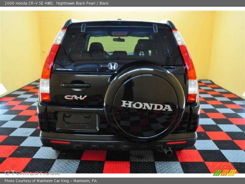 Nighthawk Black Pearl / Black 2006 Honda CR-V SE 4WD
