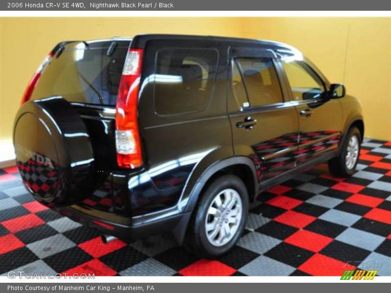 Nighthawk Black Pearl / Black 2006 Honda CR-V SE 4WD