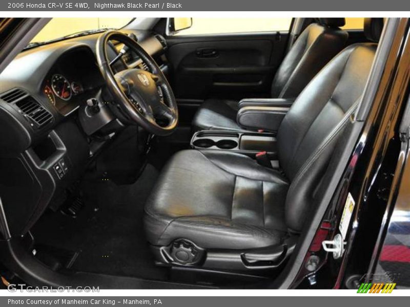 Nighthawk Black Pearl / Black 2006 Honda CR-V SE 4WD