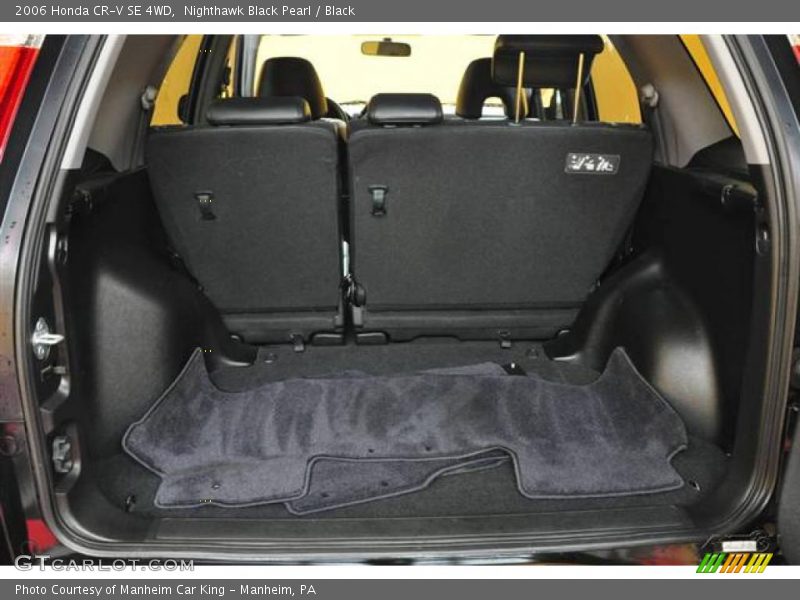 Nighthawk Black Pearl / Black 2006 Honda CR-V SE 4WD
