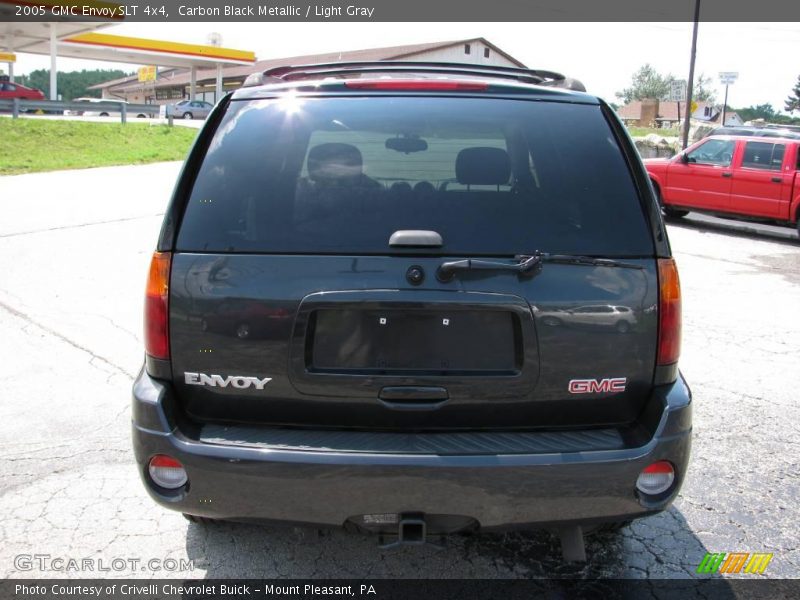 Carbon Black Metallic / Light Gray 2005 GMC Envoy SLT 4x4