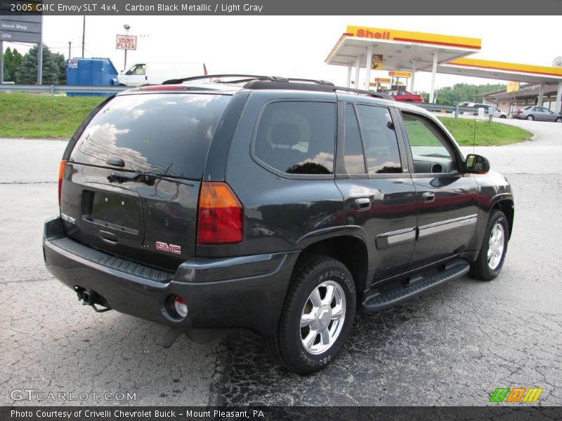 Carbon Black Metallic / Light Gray 2005 GMC Envoy SLT 4x4