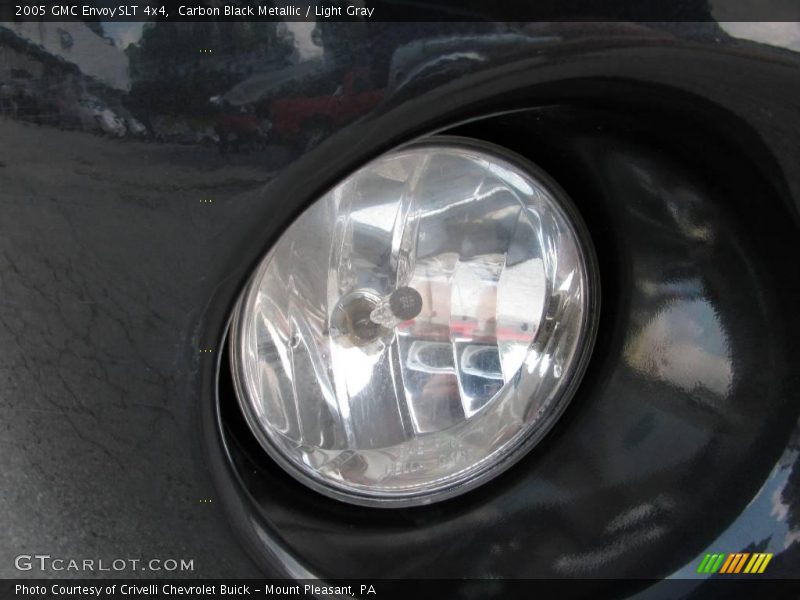 Carbon Black Metallic / Light Gray 2005 GMC Envoy SLT 4x4