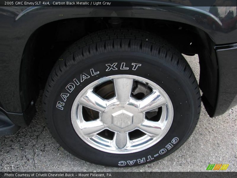 Carbon Black Metallic / Light Gray 2005 GMC Envoy SLT 4x4