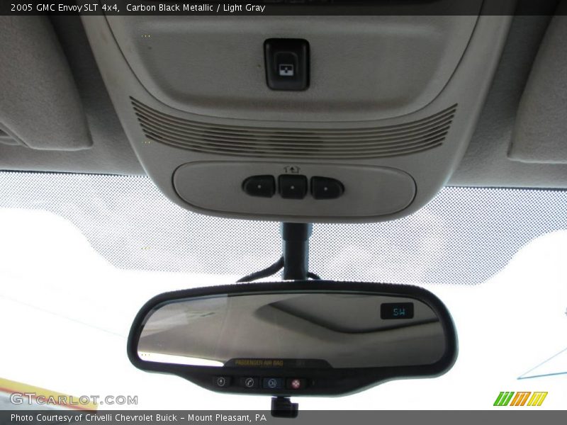 Carbon Black Metallic / Light Gray 2005 GMC Envoy SLT 4x4