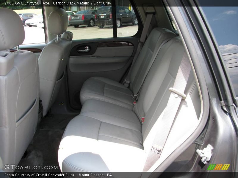 Carbon Black Metallic / Light Gray 2005 GMC Envoy SLT 4x4