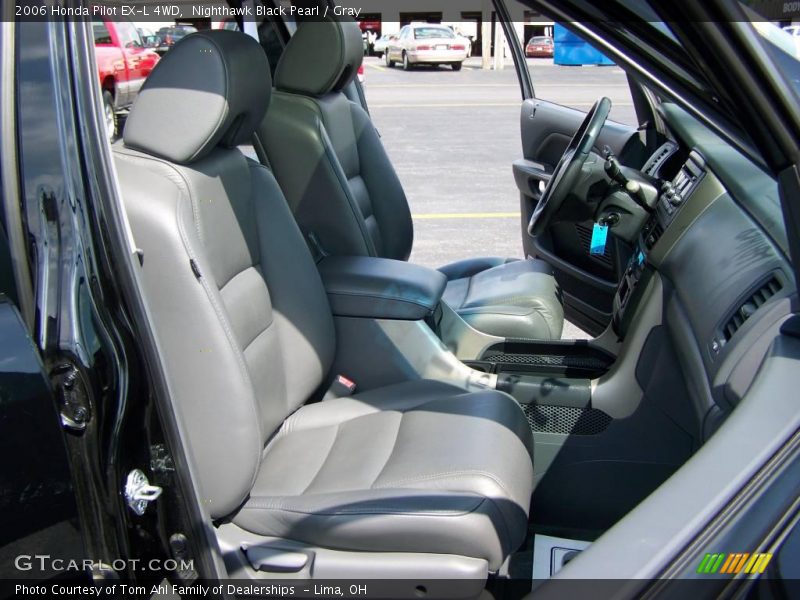Nighthawk Black Pearl / Gray 2006 Honda Pilot EX-L 4WD