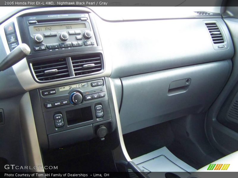Nighthawk Black Pearl / Gray 2006 Honda Pilot EX-L 4WD