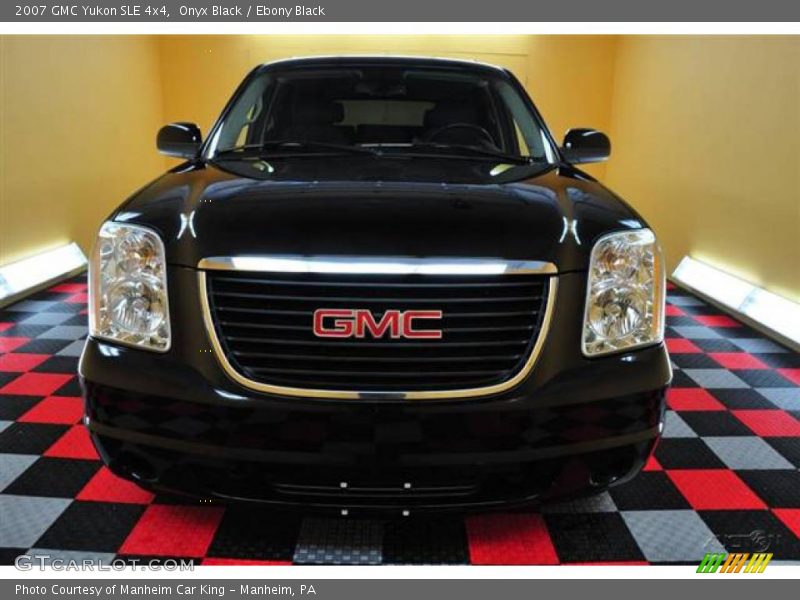 Onyx Black / Ebony Black 2007 GMC Yukon SLE 4x4