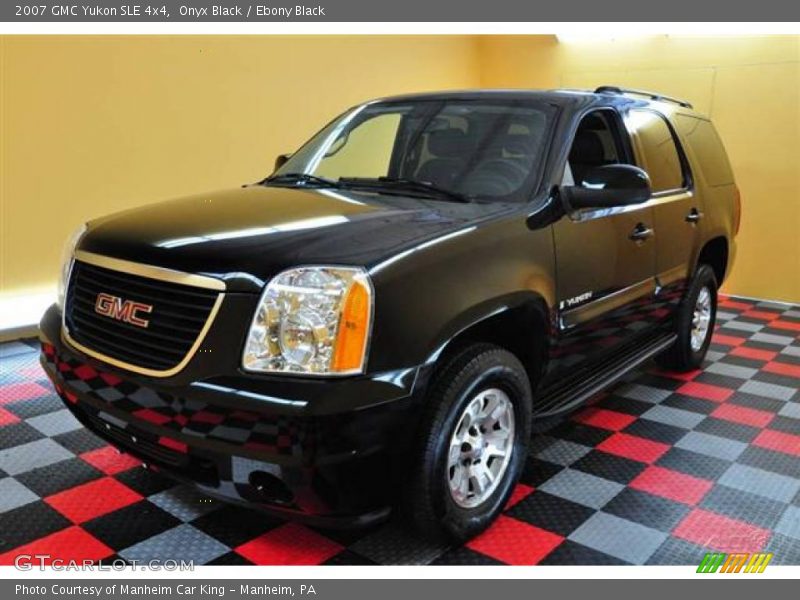 Onyx Black / Ebony Black 2007 GMC Yukon SLE 4x4