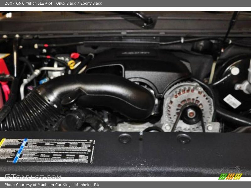 Onyx Black / Ebony Black 2007 GMC Yukon SLE 4x4