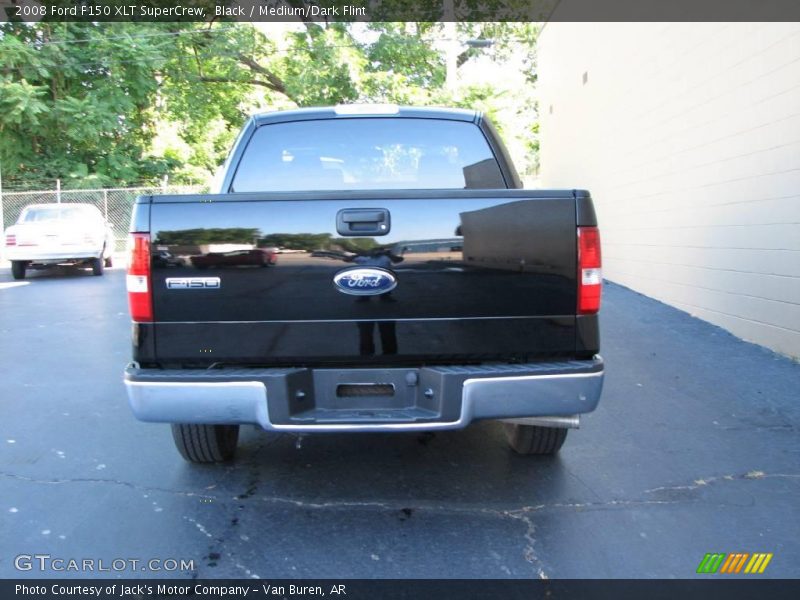 Black / Medium/Dark Flint 2008 Ford F150 XLT SuperCrew