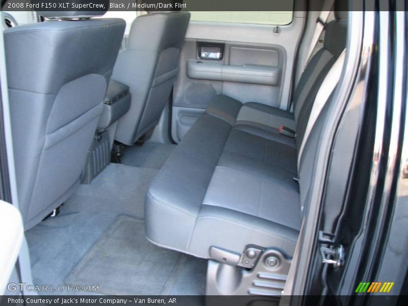 Black / Medium/Dark Flint 2008 Ford F150 XLT SuperCrew