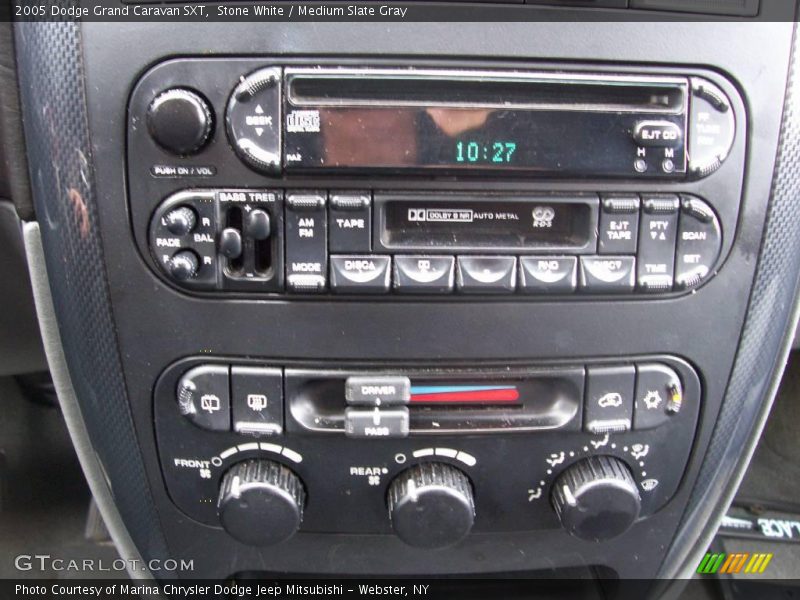 Stone White / Medium Slate Gray 2005 Dodge Grand Caravan SXT