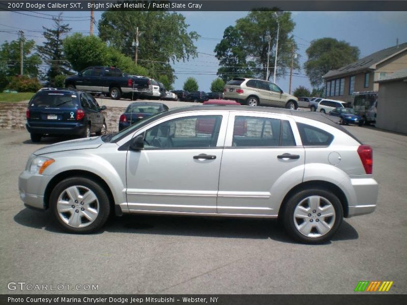 Bright Silver Metallic / Pastel Slate Gray 2007 Dodge Caliber SXT