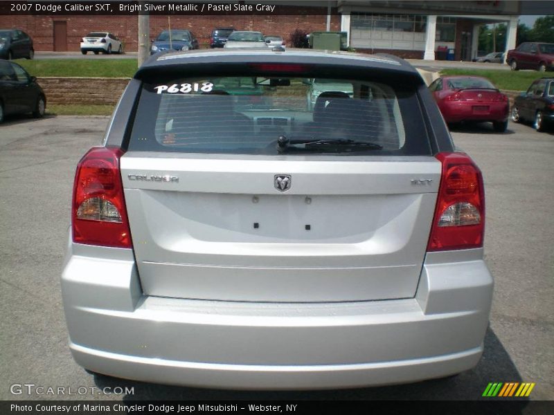 Bright Silver Metallic / Pastel Slate Gray 2007 Dodge Caliber SXT