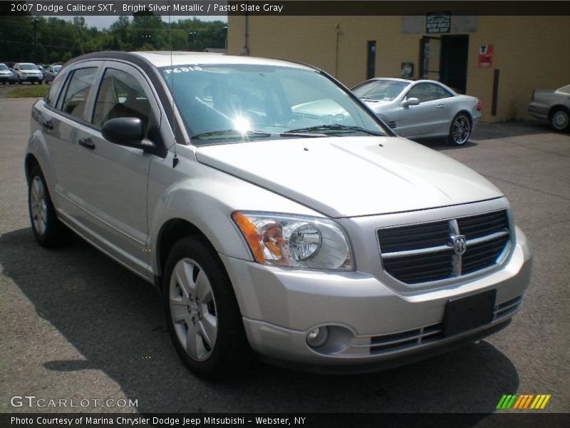 Bright Silver Metallic / Pastel Slate Gray 2007 Dodge Caliber SXT