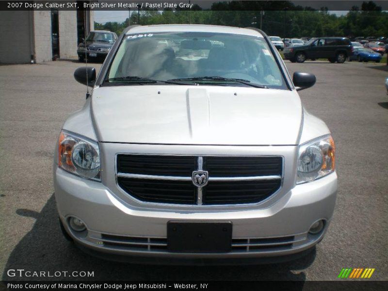 Bright Silver Metallic / Pastel Slate Gray 2007 Dodge Caliber SXT