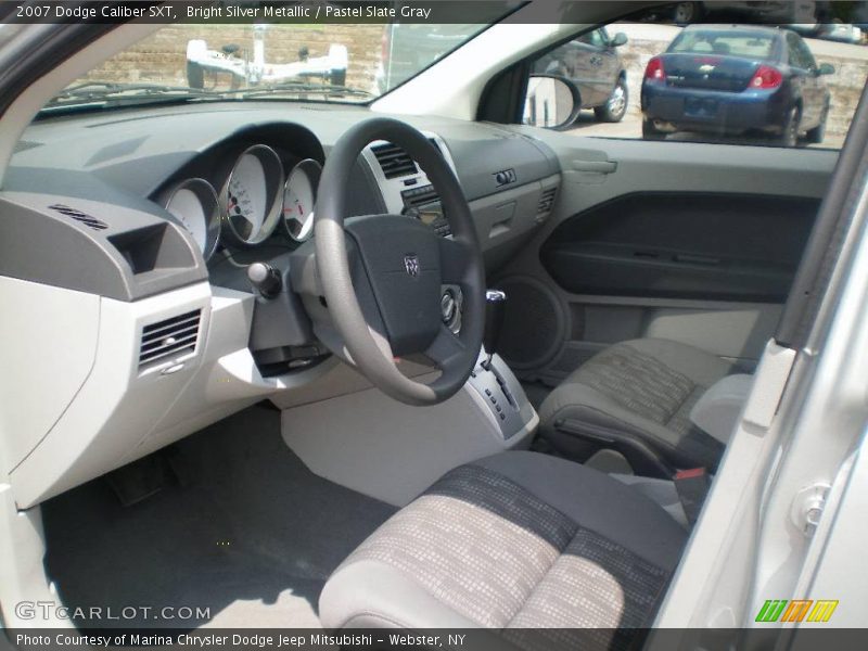 Bright Silver Metallic / Pastel Slate Gray 2007 Dodge Caliber SXT