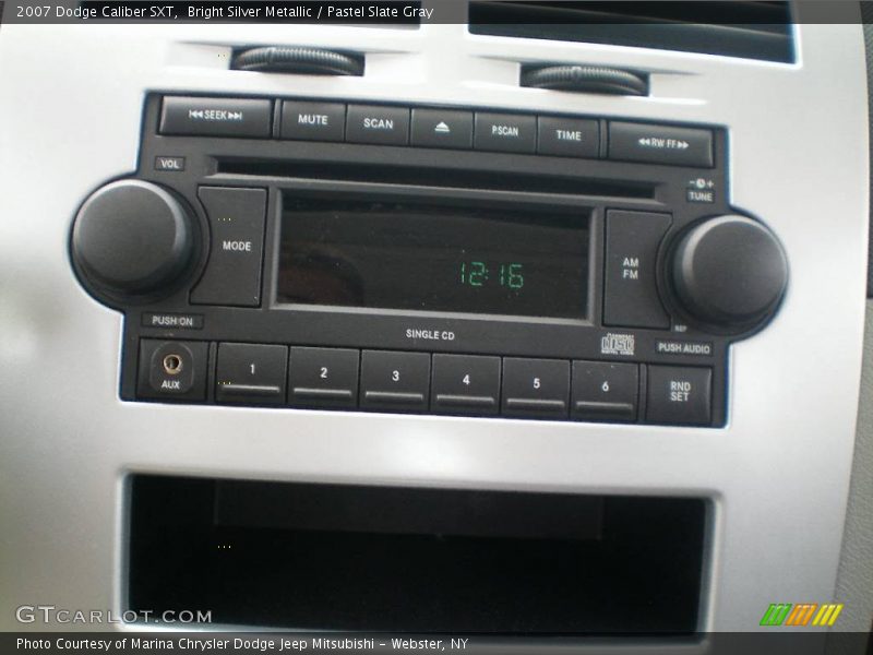 Bright Silver Metallic / Pastel Slate Gray 2007 Dodge Caliber SXT