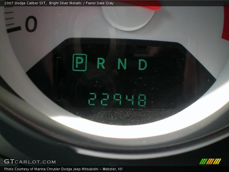 Bright Silver Metallic / Pastel Slate Gray 2007 Dodge Caliber SXT