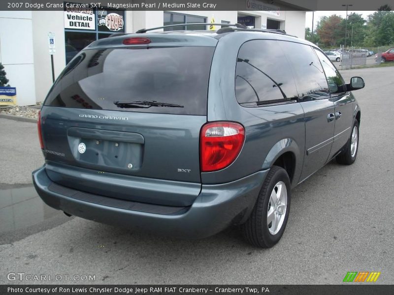 Magnesium Pearl / Medium Slate Gray 2007 Dodge Grand Caravan SXT