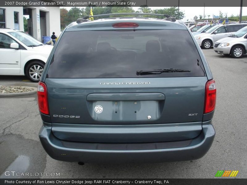 Magnesium Pearl / Medium Slate Gray 2007 Dodge Grand Caravan SXT