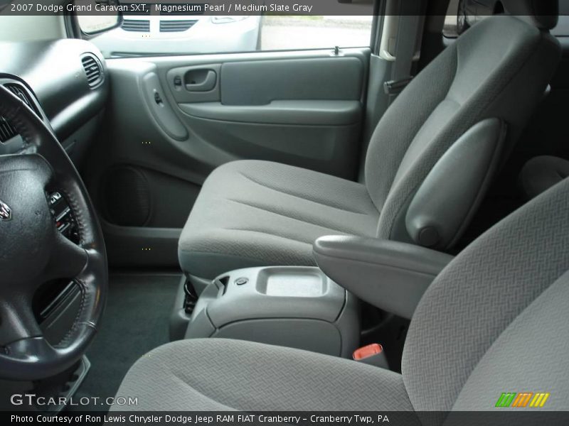 Magnesium Pearl / Medium Slate Gray 2007 Dodge Grand Caravan SXT