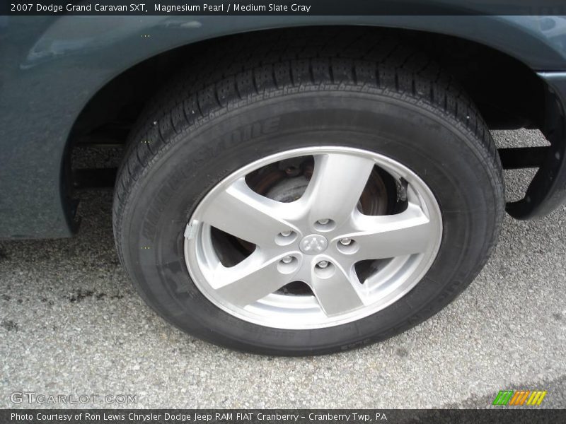 Magnesium Pearl / Medium Slate Gray 2007 Dodge Grand Caravan SXT