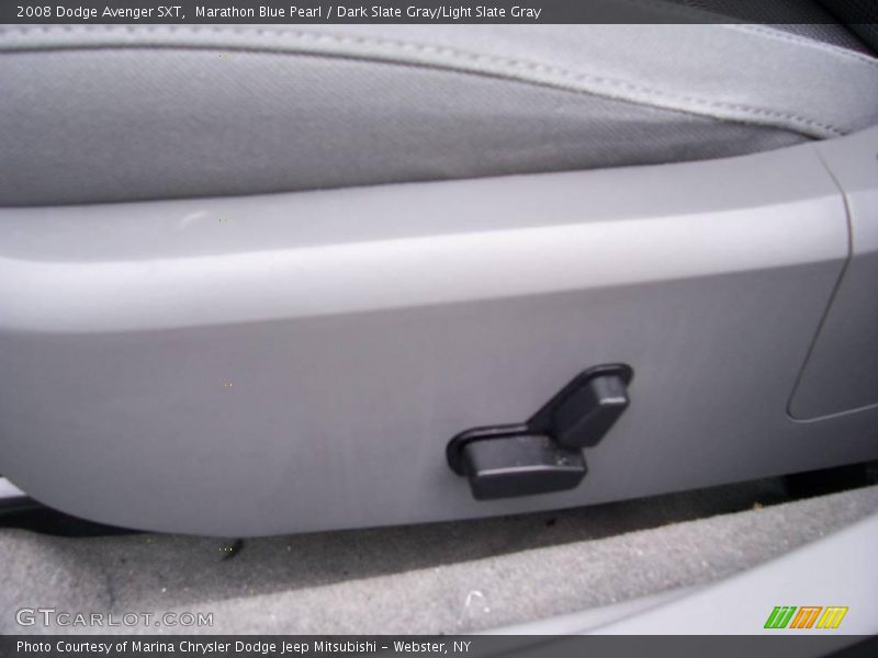 Marathon Blue Pearl / Dark Slate Gray/Light Slate Gray 2008 Dodge Avenger SXT