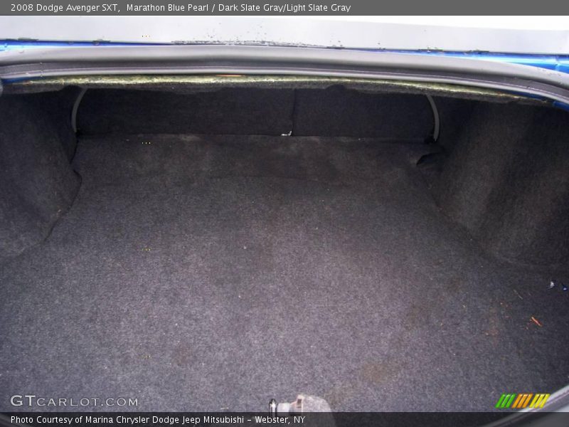 Marathon Blue Pearl / Dark Slate Gray/Light Slate Gray 2008 Dodge Avenger SXT