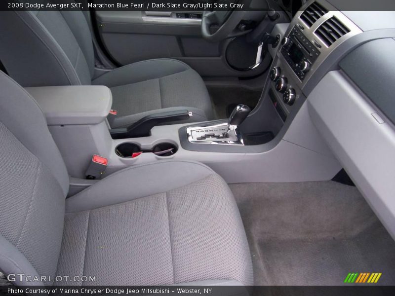 Marathon Blue Pearl / Dark Slate Gray/Light Slate Gray 2008 Dodge Avenger SXT