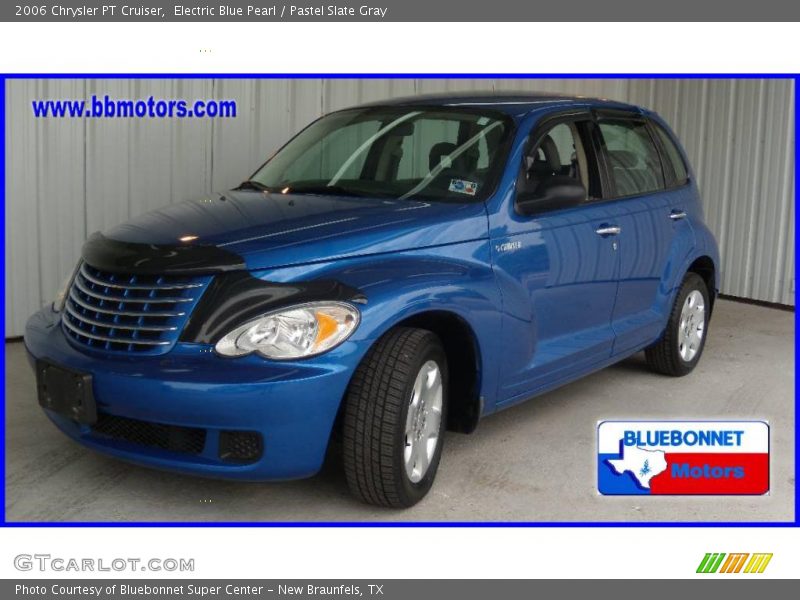 Electric Blue Pearl / Pastel Slate Gray 2006 Chrysler PT Cruiser