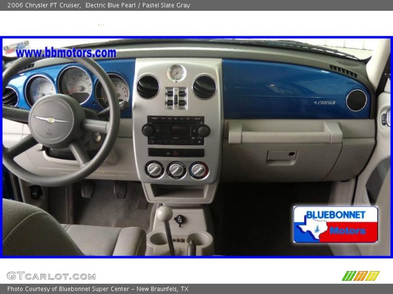 Electric Blue Pearl / Pastel Slate Gray 2006 Chrysler PT Cruiser