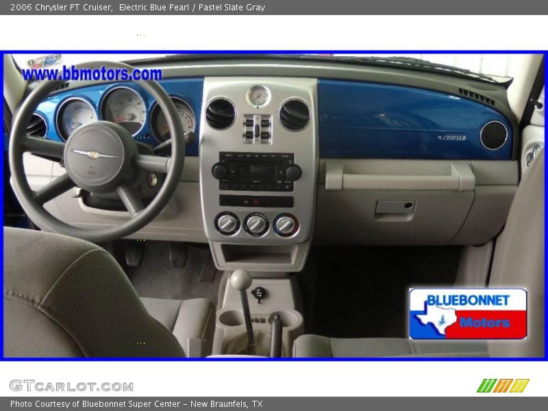 Electric Blue Pearl / Pastel Slate Gray 2006 Chrysler PT Cruiser