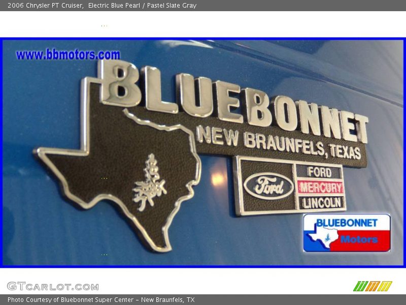 Electric Blue Pearl / Pastel Slate Gray 2006 Chrysler PT Cruiser