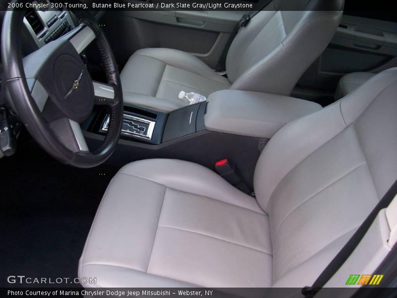 Butane Blue Pearlcoat / Dark Slate Gray/Light Graystone 2006 Chrysler 300 Touring