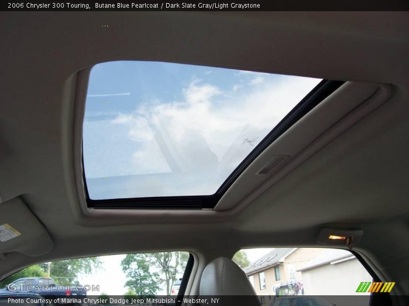 Butane Blue Pearlcoat / Dark Slate Gray/Light Graystone 2006 Chrysler 300 Touring